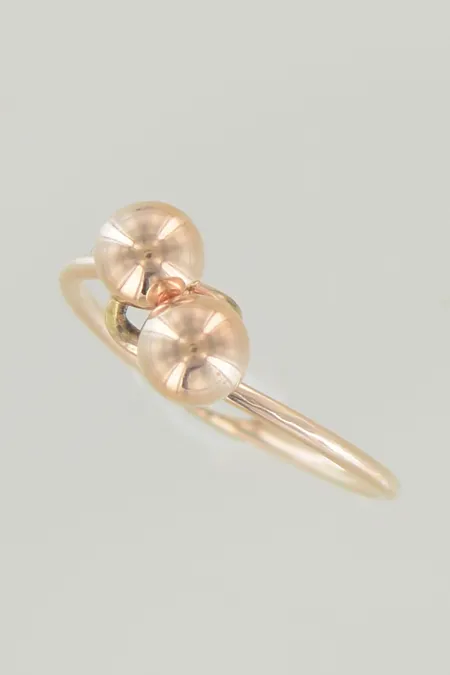 Ring stl: 17½, 14K Vikt: 1,3 g