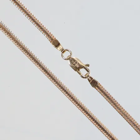 Kedja Pansar 47cm bredd 2cm Balestra 18K Vikt: 9,1 g