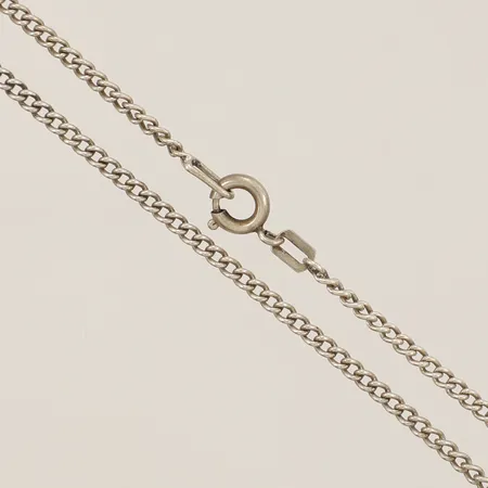 Kedja Pansar 54,5cm bredd 2,1mm 835/1000 silver Vikt: 5,5 g