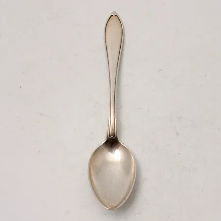1st kaffesked i silver, längd ca 13cm, modell Svensk spetsig, 830/1000, 14,2g. 