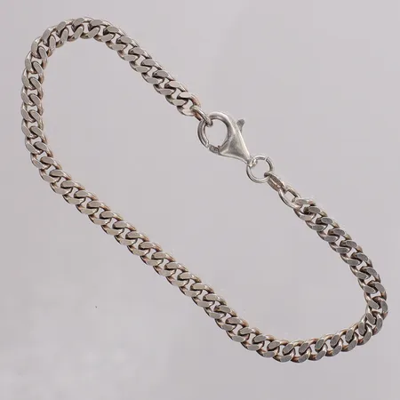Armband Pansar längd ca 19cm, bredd 4,2mm, GHA silver 925/1000 Vikt: 8,3 g