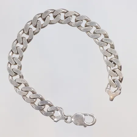Armband Pansar 21,5cm bredd 10cm GFAB silver 925/1000 Vikt: 45 g