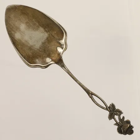 Tårtspade längd 18,5cm år 1910 silver 813/1000 Vikt: 27,6 g