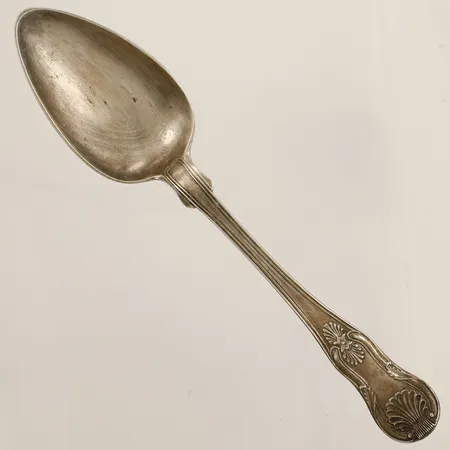 Bordssked modell Engelsk snäcka längd 21,5cm silver 830/1000 Vikt: 82,5 g