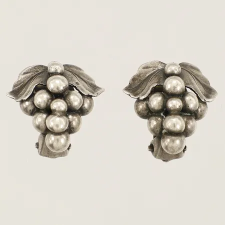 Ett par örhängen 15x15mm 830/1000 silver Vikt: 5,1 g