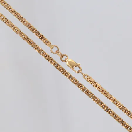 Kedja Kejsarlänk längd 67,5cm, bredd 2,5mm, 18K Vikt: 34,7 g