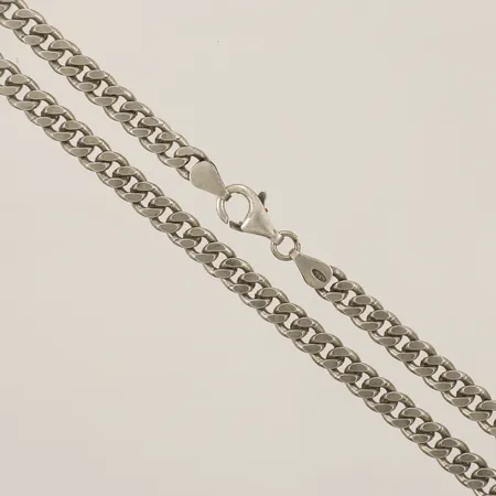 Kedja Pansar längd 55,5cm bredd 5,6cm GHA silver 925/1000 Vikt: 35,6 g