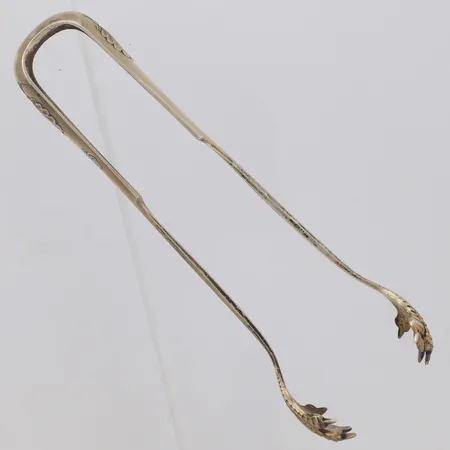 Sockertång, längd 11,5cm, Finland, gravyr, silver 813/1000  Vikt: 23,7 g