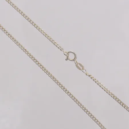 Kedja Pansar längd 44,5cm bredd 2mm silver 925/1000 Vikt: 4,9 g