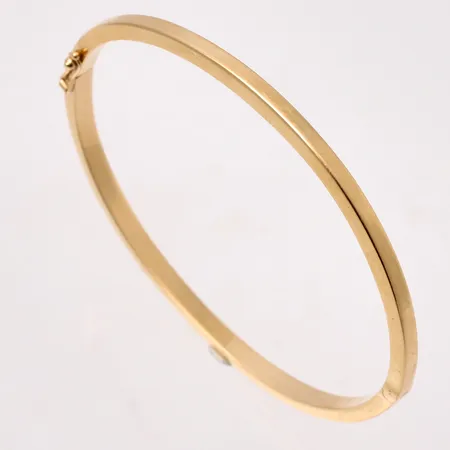 Armring 17,7cm, bredd 3,4mm, 18K guld, 9,19g.