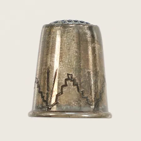 Fingerborg 19mm Ø15mm tillverkad år 1962 silver Vikt: 2,4 g
