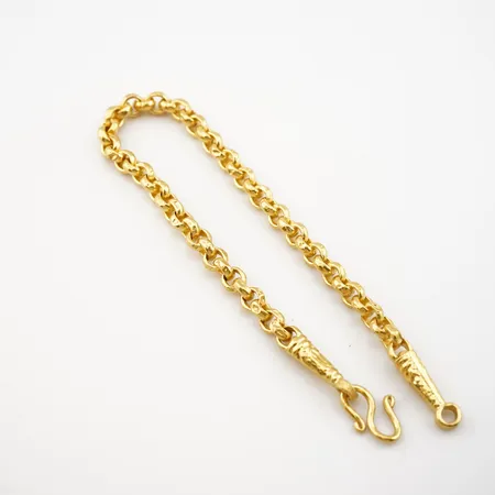 Armband, 17,5cm, bredd 5mm, 22k Vikt: 3,8 g