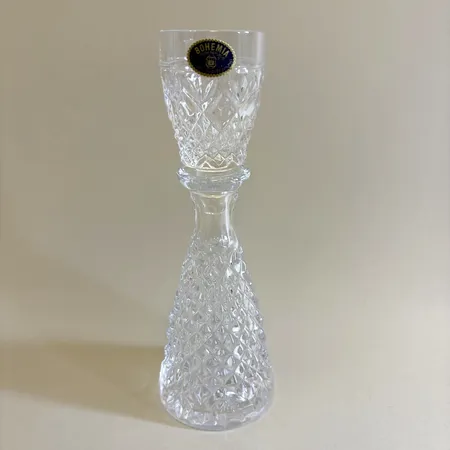 Karaff Bohemian kristall  höjd ca 19cm kartong. 