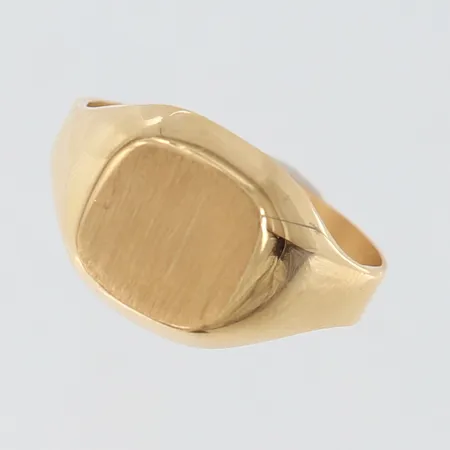 Klackring stl:19¾ bredd 10mm, 18K Vikt: 3,7 g