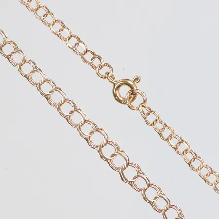 Collier doserad Bismarck 41,5cm bredd 2-4mm 18K Vikt: 3,8 g