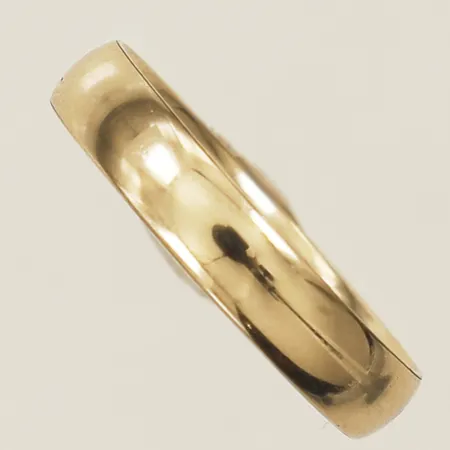 Ring stl:18 bredd 4,0mm 14K Vikt: 1,7 g