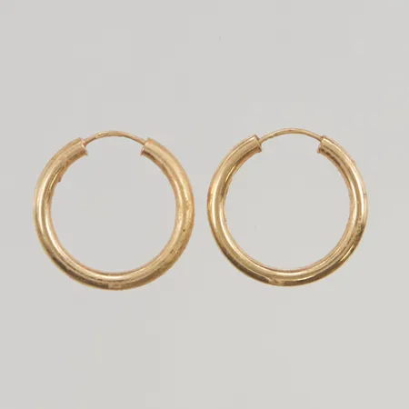 Örhängen 18mm 18K 1,4g.