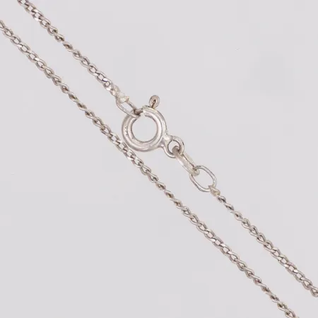 Kedja Pansar 44,5cm bredd 2mm silver 925/1000 Vikt: 2,1 g