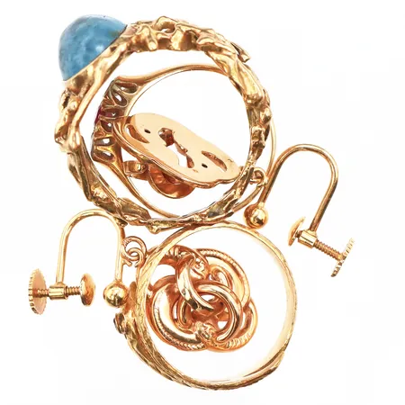 Diverse guld, stenar/defekter, 18K Vikt: 20,5 g