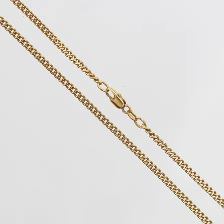 Kedja Pansar längd 53cm, bredd 2mm, 18K. Vikt: 11,5 g