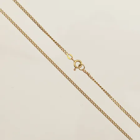 Kedja Pansar 57cm bredd 2mm 18K Vikt: 8,1 g