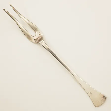 Tranchergaffel 26cm monogramgravyr silver Vikt: 100,9 g