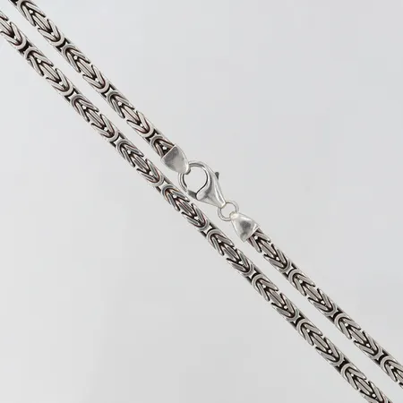 Kedja Kejsar längd 55,5cm bredd 4mm Silver 925/1000. Vikt: 55,7 g