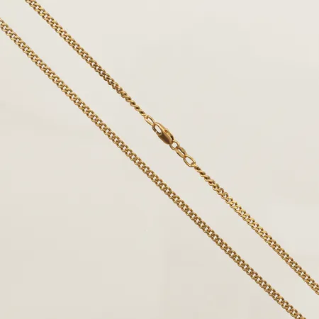 Kedja Pansar 54cm bredd 2,3mm 18K Vikt: 11,3 g