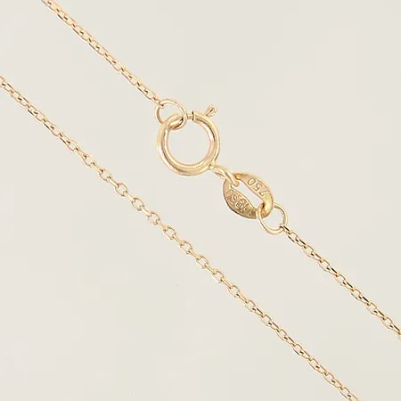 Kedja Ankar längd 45,5cm bredd 0,5mm 18K Vikt: 1,1 g