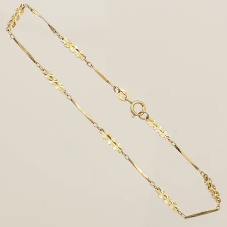 Armband längd 18,5cm bredd 2,5mm 18K Vikt: 1,3 g