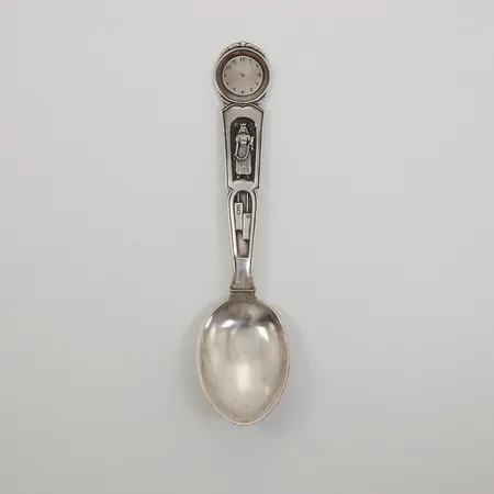 Dopsked 14,5cm ograverad, CESONS år 1962, Silver 830/1000 Vikt: 27 g