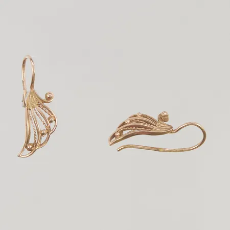 Örhängen, 25mm 14K 2,8g.