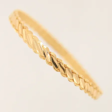 Armring mönstrad Ø65mm skev 21K Vikt: 25 g