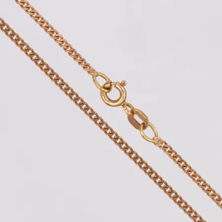 Kedja Pansar längd ca 71cm bredd 1mm 18K Vikt: 7,9 g