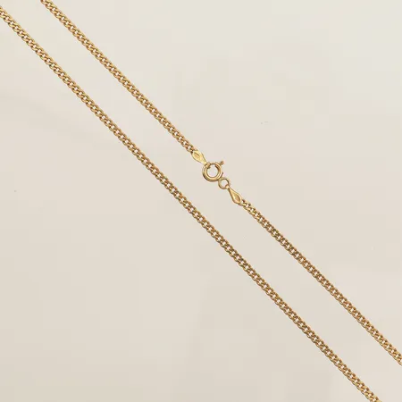 Kedja Pansar 51cm bredd 2mm 18K Vikt: 3,5 g