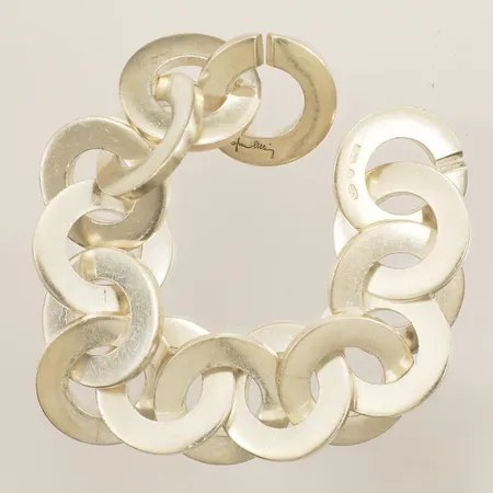 Armband Efva Attling Funky Chain Bracelet längd 21,5cm bredd 28,0mm silver 925/1000 Vikt: 189,5 g