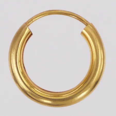 Örhänge, udda, 15mm, 18K Vikt: 0,5 g