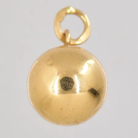 Hänge kula Ø 10,3mm ihålig 18K Vikt: 0,8 g