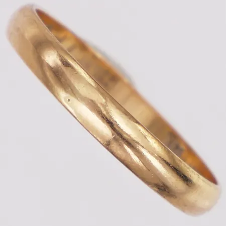 Ring slät stl:20½ bredd 3,3mm gravyr, 18K Vikt: 2,9 g