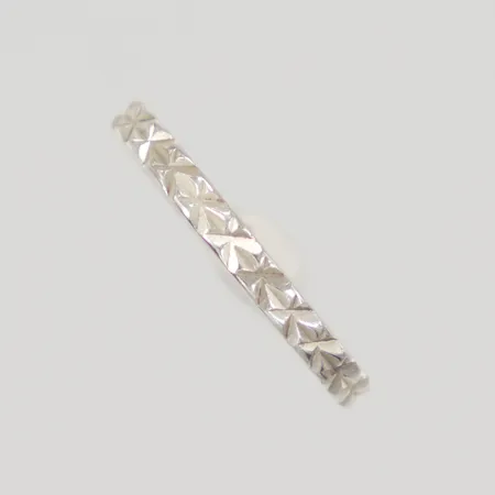 Ring med dekor, stl:17, bredd 2,1mm, 925/1000 silver, Vikt: 1 g