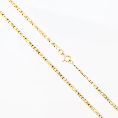 Kedja Pansar Balestra 50cm bredd 2mm 18K Vikt: 12 g