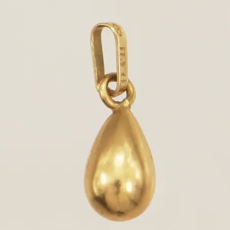 Hänge längd 15,7mm bredd 5,2mm 18K Vikt: 0,3 g
