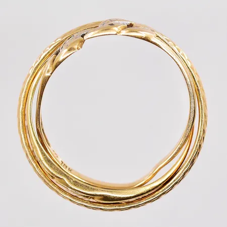 Diverse guld defekt gravyrer 18K Vikt: 5 g
