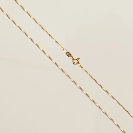 Kedja Pansar längd 48,5cm bredd 1,1mm 18K Vikt: 2,2 g