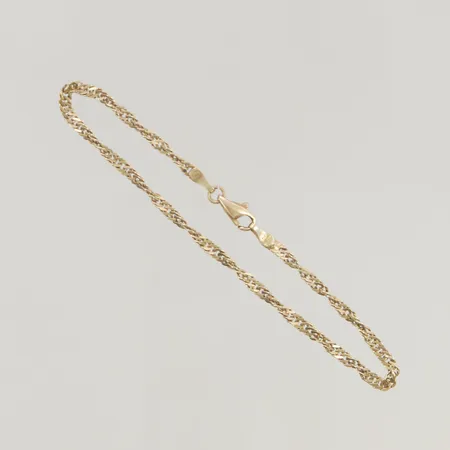 Armband 18cm bredd:0,9mm 14K 3,2g.
