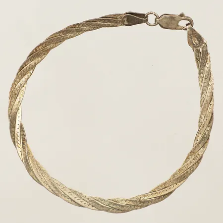 Armband längd 18,5cm bredd 3,9mm silver 925/1000 Vikt: 5,2 g