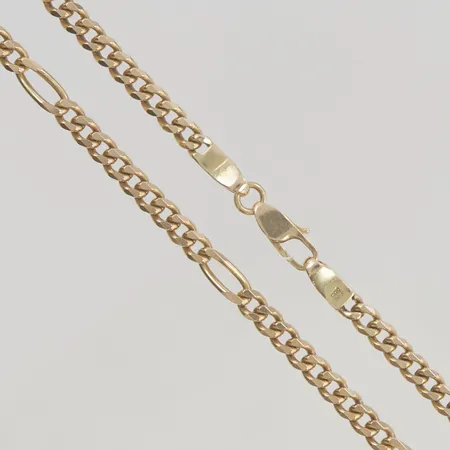 Kedja 59,5cm bredd:4,8mm 14K 40,8g.
