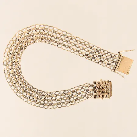 Armband X-länk defekt 18K Vikt: 18,9 g