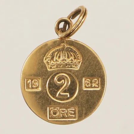 Hänge Ø11mm 18K Vikt: 1,2 g