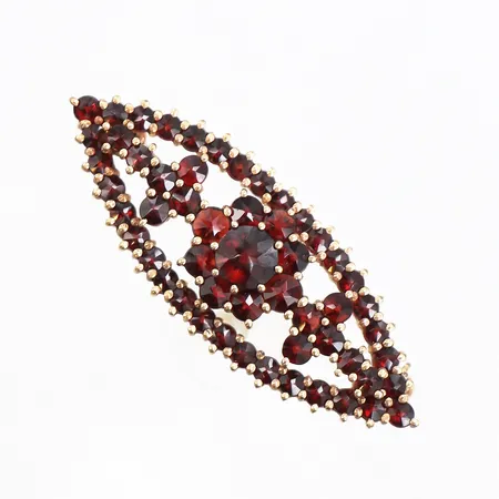 Brosch med granater, 40x15mm, metall